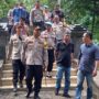 Kapolsek Cikarang Selatan Dampingi Kapolres Metro Bekasi Tinjau Posyan Ops Lilin Jaya 2024 di Waterboom Lippo Cikarang
