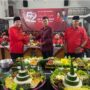 Bupati Ony Absen saat peringati HUT PDI perjuangan Di Ngawi.
