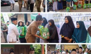 Wakili bupati Dr. Dwi Rianto Jatmiko renovasi Rumah Tidak Layak Huni (RTLH ) di kecamatan Geneng