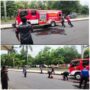 Persiapan Lomba di Migas Cepu pemadam Kebakaran Ngawi Gelar Pelatihan