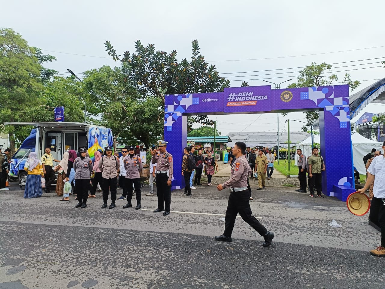 Dukung Ketahanan Pangan, Polres Ngawi Laksanakan Pengamanan Panen Raya di Pangkur