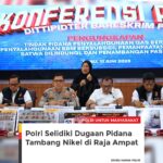 Bareskrim Polri melalui Direktorat Tindak Pidana Tertentu (Dittipidter) memastikan akan menyelidiki kasus tambang nikel di Raja Ampat, Papua Barat Daya.