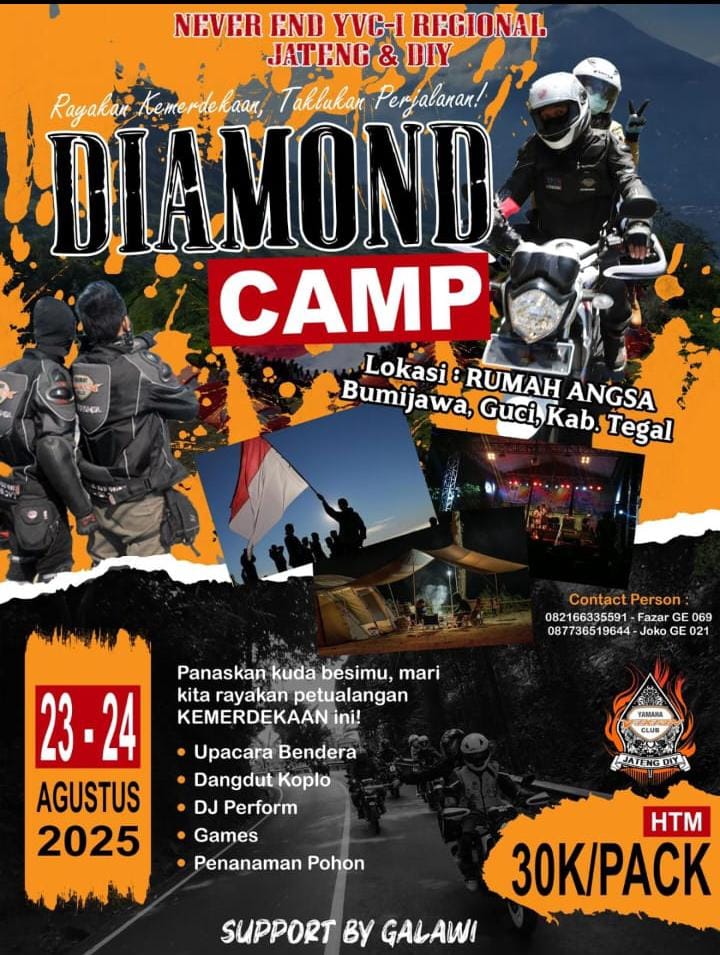 Jateng Lautan Vixion Di Acara Diamond Camp