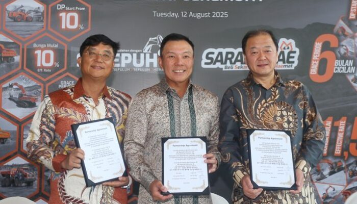 Kerja Sama Strategis HD Hyundai, KB Capital, dan Kobexindo Dorong Akses Kepemilikan Alat Berat di Indonesia