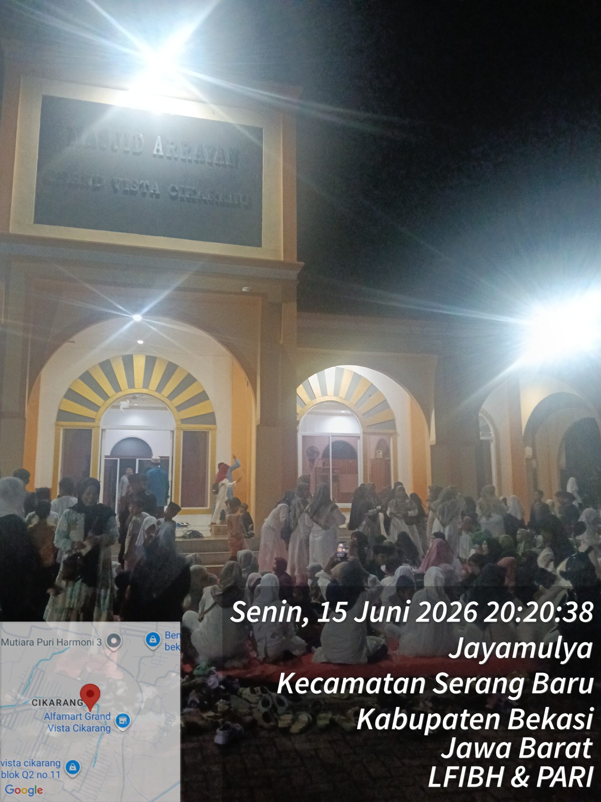 Pawai Obor Banjiri Perumahan Grand Vista Cikarang